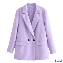 Blazer Feminino Alfaiataria Celeste