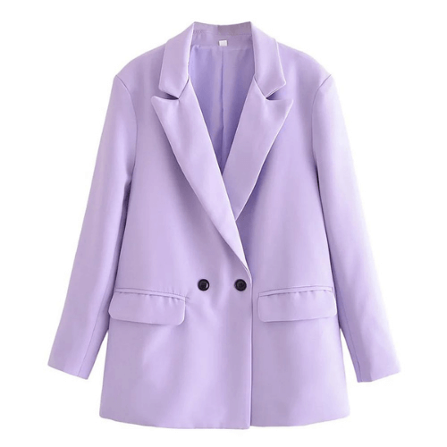 Blazer Feminino Alfaiataria Celeste